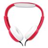 Cheer Wired Headphones, Red/White3