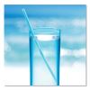 Marine Biodegradable Straws, 7.75", Ocean Blue, 6,000/Carton3