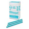 Marine Biodegradable Straws, Boba Straws, 9", Ocean Blue, 720/Carton1