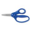 Kids Scissors, Pointed Tip, 5" Long, 1.75" Cut Length, Straight Handles, Assorted Colors, 12/Pack4