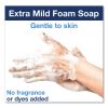 Extra Mild Foam Soap, Unscented, 1 L Refill, 6/Carton7