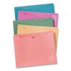 U ECO Poly File Jackets, Straight Tab, Letter Size, Assorted, 10/Pack3