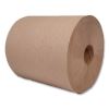 Hard Wound Towel, 1 Ply, 8" x 700 ft, Kraft, 6/Carton2