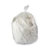 High Density Can Liners, 33 gal, 13 microns, 33" x 39", Natural, 25 Bags/Roll, 10 Rolls/Carton2