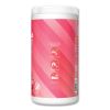 All Purpose Cleaning Wipes, 1 Ply, Pink Grapefruit, White, 70/Canister, 6/Carton3