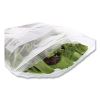 Zipper Bags, 1.73 mil, 10.5" x 10.98", Clear, 250/Carton2