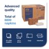Xpressnap Interfold Dispenser Napkins, 2-Ply, 6.5 x 8.5, White, 500/Pack, 12 Packs/Carton6