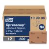 Xpressnap Interfold Dispenser Napkins, 2-Ply, 6.5 x 8.5, Natural, 500/Pack, 12 Packs/Carton2