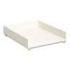 Juliet Paper Tray, 1 Section, Holds 11" x 8.5" Files, 10 x 12.25 x 2.5, White4