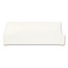 Juliet Paper Tray, 1 Section, Holds 11" x 8.5" Files, 10 x 12.25 x 2.5, White6