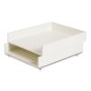 Juliet Paper Tray, 1 Section, Holds 11" x 8.5" Files, 10 x 12.25 x 2.5, White7