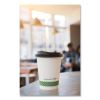 89-Series Hot Cup, 12 oz, Green/White, 1,000/Carton4