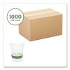 76-Series Cold Cup, 7 oz, Clear/Green, 1,000/Carton2