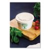 115-Series Flat Hot Lids, For Use With 115-Series Soup Containers, White, Plastic, 500/Carton5