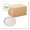 Nourish Molded Fiber Tableware, Platter, 8 x 10 x 1, White, 500/Carton2