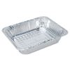 Aluminum Steam Table Pans, Half-Size Shallow, 1.69" Deep, 10.38 x 12.75, 100/Carton3