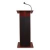 Power Plus Lectern, 22 x 17 x 46, Mahogany, Ships in 1-3 Business Days3