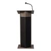 Power Plus Lectern, 22 x 17 x 46, Ribbonwood, Ships in 1-3 Business Days2