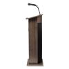 Power Plus Lectern, 22 x 17 x 46, Ribbonwood, Ships in 1-3 Business Days3