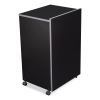 AV Cart/Lectern Base, 21.12 x 17.5 x 33.75, Black, Ships in 1-3 Business Days3