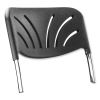 Backrest for NPS 6600 Series Elephant Z-Stools, 16.25 x 4.5 x 19, Plastic/Steel, Black, Ships in 1-3 Business Days4