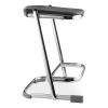 6600 Series Elephant Z-Stool, Backless, Supports Up to 500lb, 22" Seat Height, Black Seat, Chrome Frame,Ships in 1-3 Bus Days3