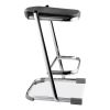 6600 Series Elephant Z-Stool, Backless, Supports Up to 500lb, 24" Seat Height, Black Seat, Chrome Frame,Ships in 1-3 Bus Days3