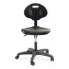 6700 Series Polyurethane Adj Height Task Chair, Supports 300 lb, 16"-21" Seat Ht, Black Seat/Back/Base, Ships in 1-3 Bus Days2