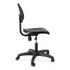 6700 Series Polyurethane Adj Height Task Chair, Supports 300 lb, 16"-21" Seat Ht, Black Seat/Back/Base, Ships in 1-3 Bus Days4