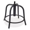 6800 Series Height Adj Fabric Seat Stool, Supports 300 lb, 18" to 25" Height, Charcoal Seat/Black Base, Ships in 1-3 Bus Days3