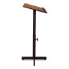 Portable Presentation Lectern Stand, 20 x 18.25 x 44, Medium Oak, Ships in 1-3 Business Days3