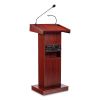 Orator Lectern, 22 x 17 x 46, Mahogany, Ships in 1-3 Business Days4