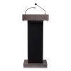 Orator Lectern, 22 x 17 x 46, Ribbonwood, Ships in 1-3 Business Days2