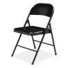 900 Series All-Steel Folding Chair, Supports 250lb, 17.75" Seat Height, Black Seat/Back/Base, 4/CT,Ships in 1-3 Business Days3