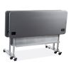 Flip-N-Store Training Table, Rectangular, 24 x 60 x 29.5, Charcoal Gray, Ships in 1-3 Business Days2