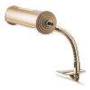 Brass Reading Light, Gooseneck, 10" High, Gold, Ships in 1-3 Business Days2