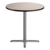 Cafe Table, 36" Diameter x 36h, Round Top/X-Base, Gray Nebula Top, Gray Base, Ships in 7-10 Business Days2