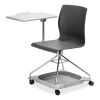 CoGo Mobile Tablet Chair, Supports Up to 440 lb, 18.75" Seat Height, Black Seat/Back, Chrome Frame,Ships in 1-3 Business Days3