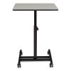 Sit-Stand Student's Desk, 20.75" x 26" x 27.75" to 44.5", Gray Nebula, Ships in 1-3 Business Days3