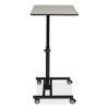 Sit-Stand Student's Desk, 20.75" x 26" x 27.75" to 44.5", Gray Nebula, Ships in 1-3 Business Days4