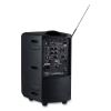 Wireless PA System with Wireless Headset Microphone, 40 W, Black, Ships in 1-3 Business Days3