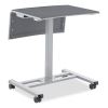 Sit-Stand Student Desk Pro, 23.5" x 19.5" x 28.5" to 41.75",  Charcoal Gray, Ships in 1-3 Business Days2