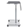 Sit-Stand Student Desk Pro, 23.5" x 19.5" x 28.5" to 41.75",  Charcoal Gray, Ships in 1-3 Business Days4