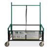 Table Assist Dolly, 1,000 lb Capacity, 38 x 30 x 44.5, Black/Green, Ships in 1-3 Business Days2