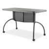 Teacher's WorkPod Desk, 48" x 24" x 30", Charcoal Slate, Ships in 1-3 Business Days3