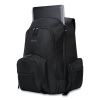 Groove Laptop Backpack, Fits Devices Up to 15.4", Nylon/PVC, 15 x 7 x 18, Black2