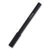 Quick Dry Gel Pen, Retractable, Medium 0.7 mm, Black Ink, Black Barrel, 5/Pack2