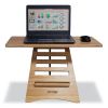 DC150A High Rise Acacia Wood Laptop Riser, 17x11.8x7.63 to 14.75, Brown Woodgrain, Supports 20 lb, Ships in 1-3 Business Days4