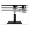 High Rise Height Adj Laptop Stand w/Storage Cup, 23.75 x 15.25 x 12 to 15.75, Black, 20 lb Wt Cap, Ships in 1-3 Business Days2