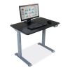 Electric Height Adjustable Standing Desk, 36 x 23.6 x 28.7 to 48.4, Black, Ships in 1-3 Business Days3